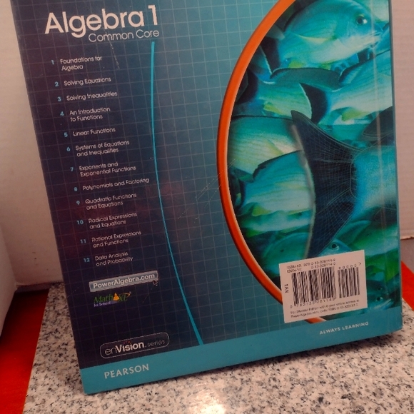 High School Math 2015 Common Core Algebra 1 Student Edition Grades 8/9 - Picture 2 of 6